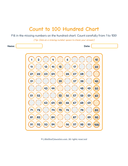 Count to 100 Hundred Chart Workbook thumbnail 13