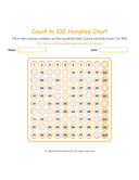 Count to 100 Hundred Chart Workbook thumbnail 19