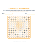 Count to 100 Hundred Chart Workbook thumbnail 2