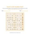 Count to 100 Hundred Chart Workbook thumbnail 20