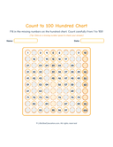 Count to 100 Hundred Chart Workbook thumbnail 4