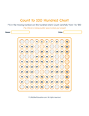 Count to 100 Hundred Chart Workbook thumbnail 5