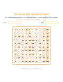 Count to 100 Hundred Chart Workbook thumbnail 6