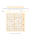 Count to 100 Hundred Chart Workbook thumbnail 7