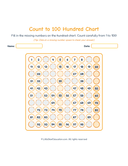 Count to 100 Hundred Chart Workbook thumbnail 8