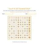 Count to 100 Hundred Chart Workbook thumbnail 9