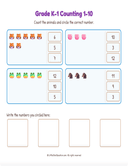 Grade K1 Counting 1 10 Workbook thumbnail 11
