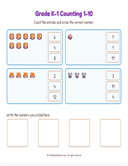 Grade K1 Counting 1 10 Workbook thumbnail 3