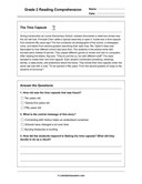 Grade 2 Reading Comprehension Workbook- Level 1 thumbnail 3