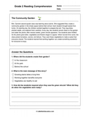 Grade 2 Reading Comprehension Workbook- Level 1 thumbnail 9