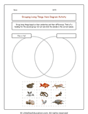 Grouping Animals Venn Diagram Worksheets thumbnail 3