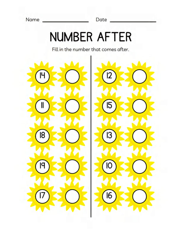 Math Numbers Workbook