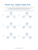 Number Bonds Make 20 Workbook thumbnail 10