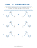 Number Bonds Make 20 Workbook thumbnail 4