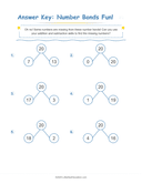 Number Bonds Make 20 Workbook thumbnail 8