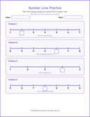 Number Line Workbook: Number 1 to 10 thumbnail 1