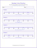 Number Line Workbook: Number 1 to 10 thumbnail 9