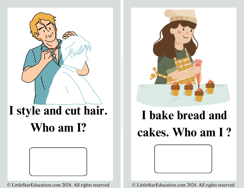 Occupations Workbook for Kids 2