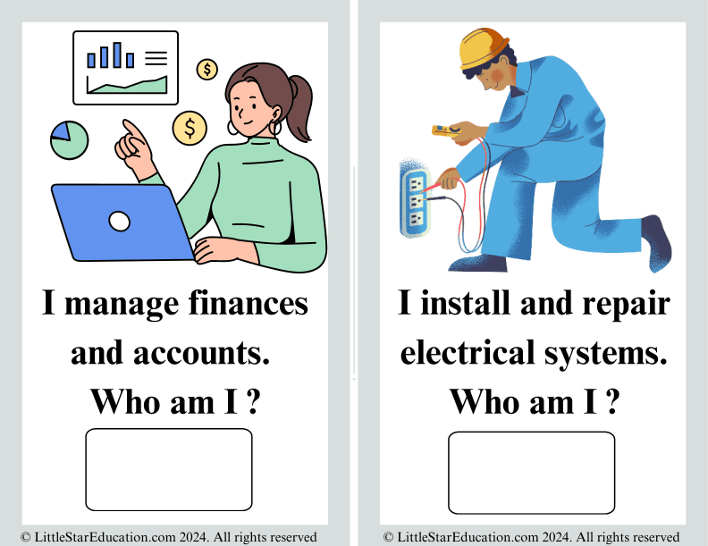 Occupations Workbook for Kids 2