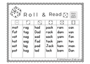 Roll and Read 'a' Phonics Practice thumbnail 2