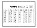 Roll and Read Short 'u' Words Practice thumbnail 2