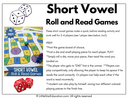 Short Vowel Roll and Read Complete Game Set thumbnail 1