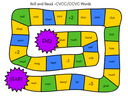 Short Vowel Roll and Read Complete Game Set thumbnail 3