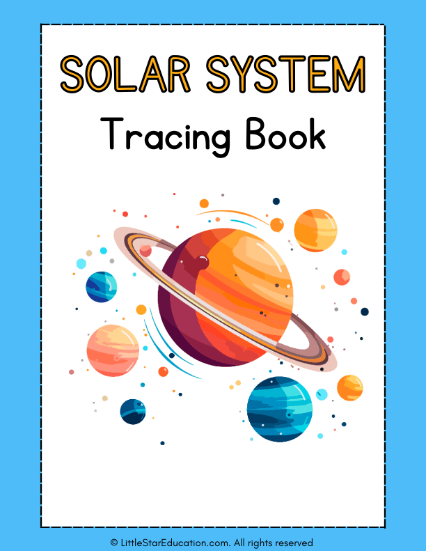Solar System Tracing Workbook