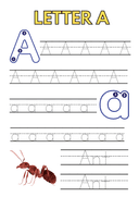 Tracing the Alphabet   A to Z Workbook thumbnail 1