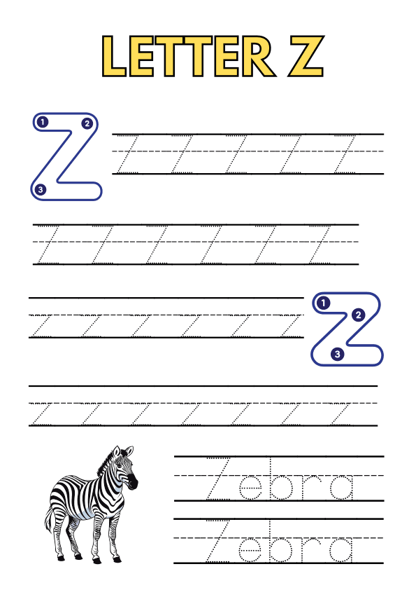 Tracing the Alphabet   A to Z Workbook