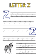Tracing the Alphabet   A to Z Workbook thumbnail 26