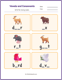 Vowels Consonants Workbook Grade 1 thumbnail 3