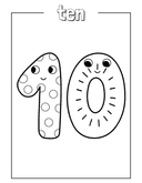 0 to 10 Number Tracing thumbnail 12