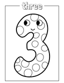 0 to 10 Number Tracing thumbnail 5