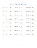 Adding 13 Worksheet thumbnail 2