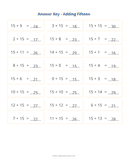 Adding 15 Worksheet thumbnail 2