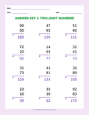 Addition Mastery Two Digit Numbers Basic thumbnail 2