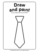 Fathers' Day Craft Draw and Paint thumbnail 1