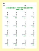 First Grade Addition Practice thumbnail 2