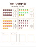 Grade 1 Counting 11 20 thumbnail 5
