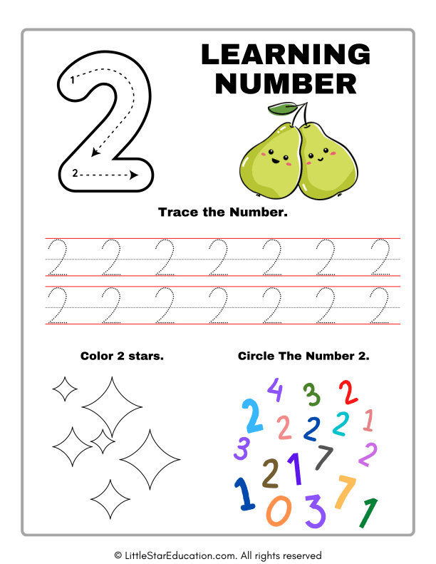 Learning and Tracing Number 2