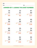 Math Skills Adding Two Digit Numbers Basic thumbnail 2
