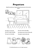 Prepositions of Place Digital Worksheet thumbnail 1