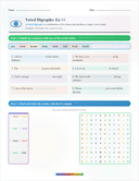 Vowel Digraph Ea Phonics Reading Worksheet thumbnail 1