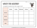What's the Weather Observation Worksheets thumbnail 3