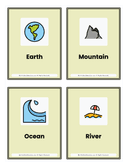 Kindergarten Geography & World Cultures Flash Cards thumbnail 1