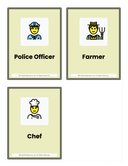 Kindergarten Occupations & Careers Flash Cards thumbnail 2