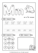 Alphabet Tracing Workbook A–Z for Preschool and Kindergarten  with Coloring & Drawing Activities thumbnail 13