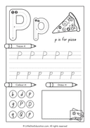 Alphabet Tracing Workbook A–Z for Preschool and Kindergarten  with Coloring & Drawing Activities thumbnail 16