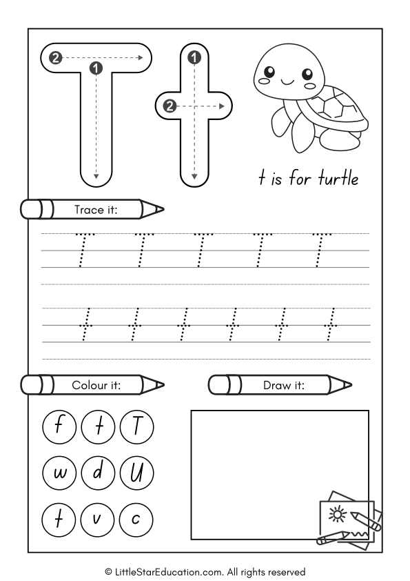 Alphabet Tracing Workbook A–Z for Preschool and Kindergarten  with Coloring & Drawing Activities